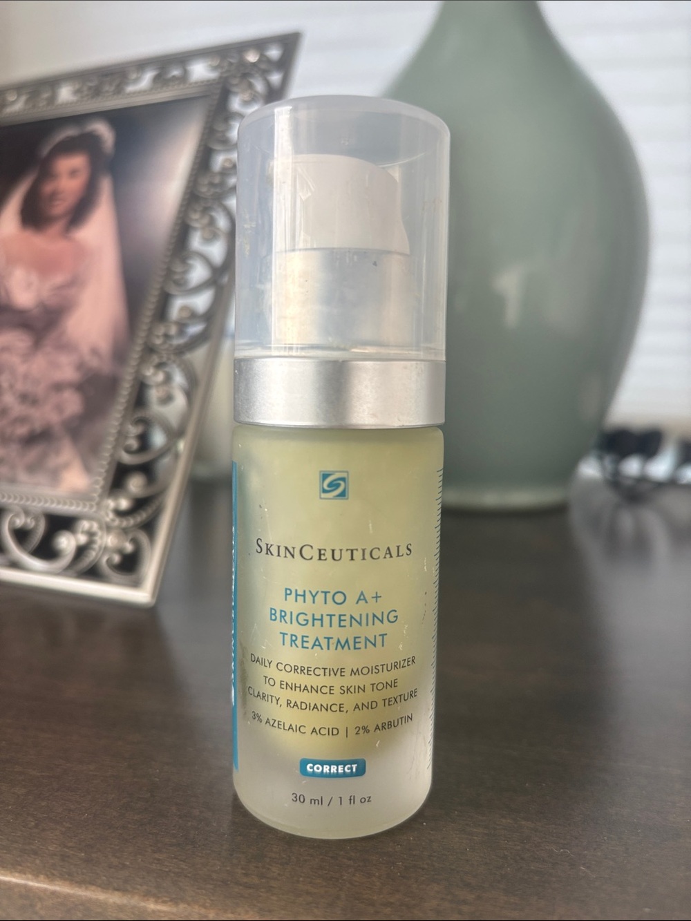 SkinCeuticals Phyto A+ Brightening Treatment - cream and silver bottle